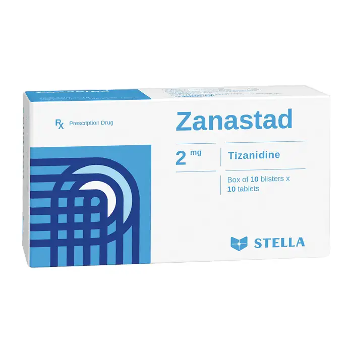 Zanastad 2mg Stella 10 vỉ x 10 viên