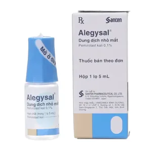 Alegysal 0.1% Santen 5ml - Thuốc nhỏ mắt trị viêm kết mạc