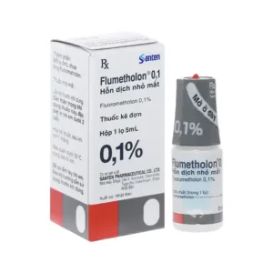 Flumetholon 0.1% Santen - Thuốc nhỏ mắt kháng viêm