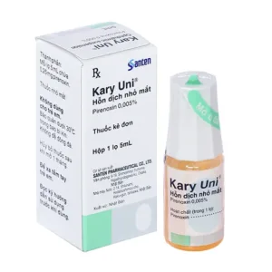 Kary Uni 0.005% Santen 5ml - Thuốc nhỏ mắt trị đục thuỷ tinh thể