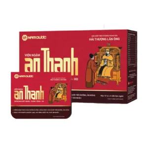 An Thanh Nam Dược 10 vỉ x 4 viên - Viên ngậm giảm đau rát họng