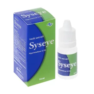 Syseye 0.3% 10ml - Dung dịch nhỏ mắt giảm kích ứng