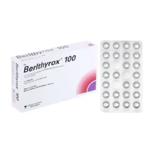Berlthyrox 100mcg Menarini 4 vỉ x 25 viên