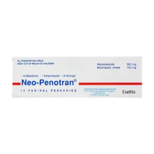 Neo-Penotran Hộp 2 vỉ x 7 viên -Viên đặc âm đạo trị bệnh nấm Candida