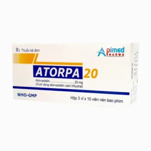 Atorpa 20 mg Apimed (30 viên)