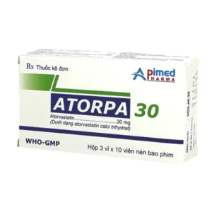Atorpa 30mg (Atorvastatin) -  Làm giảm cholesterol