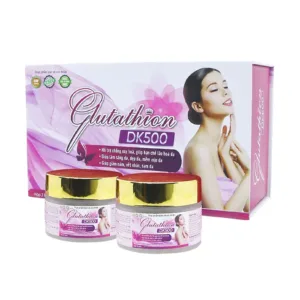 Glutathion DK500 hộp 2 chai x 15 viên -  Hỗ trợ trắng da, mờ nám