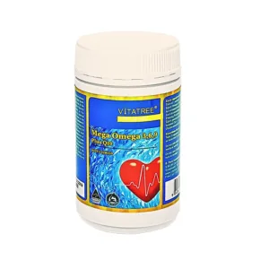 Mega Omega 369 plus Q10 Vitatree - Hỗ trợ duy trì sức khỏe của hệ tim mạch (120 viên)