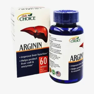 Daily Choice Arginin (60 viên) - Giúp hạ men gan