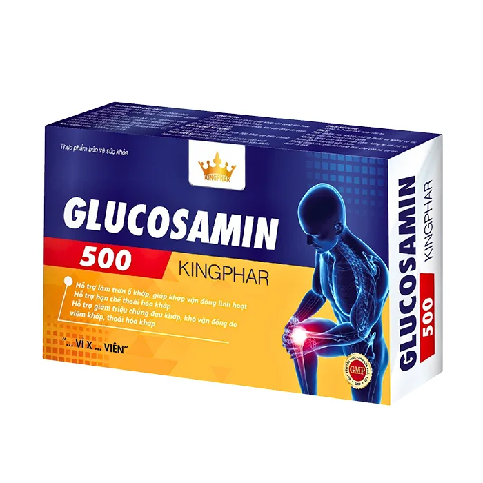 Glucosamin 500 Kingphar (100viên) - Thực phẩm bảo vệ sức khoẻ