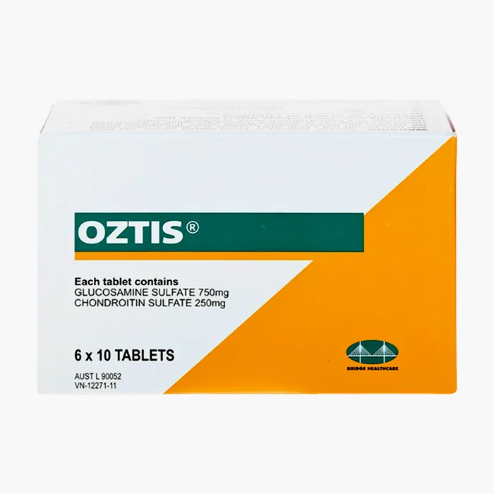 Oztis hộp 6 vỉ x 10 viên - Giúp giảm triệu chứng thoái hóa khớp