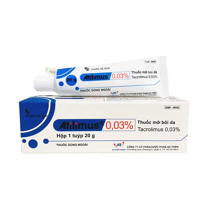 Atilimus 0.03% - Thuốc điều trị viêm da