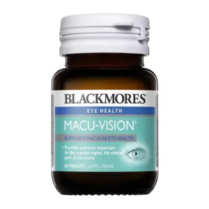 Blackmores macu vision 30 viên - Hỗ trợ thị lực của mắt