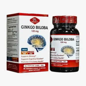 Ginkgo Biloba 120mg (30 viên) -  Hỗ trợ giảm thiểu các hội chứng đau đầu, chóng mặt