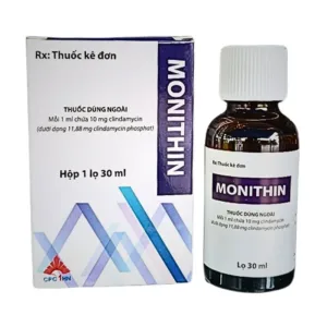 Monithin Clindamycin (30ml) - Điều trị mụn trứng cá, mụn mủ