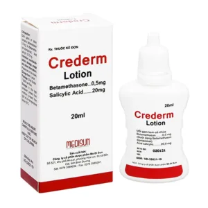 Crederm Lotion 20 ml - Trị các bệnh ngoài da, vảy nến, tổ đĩa