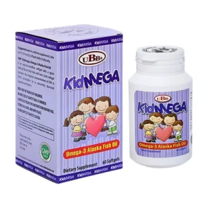 UBB KidMega 60 viên - Dầu cá bổ não, bổ mắt