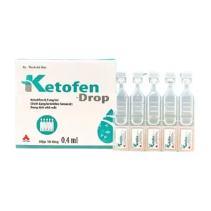 Ketofen-Drop (0,4ml) - Thuốc nhỏ mắt điều trị viêm kết mạc