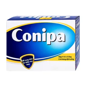 Conipa (20 ống) - Bổ sung kẽm, tăng cường sức đề kháng