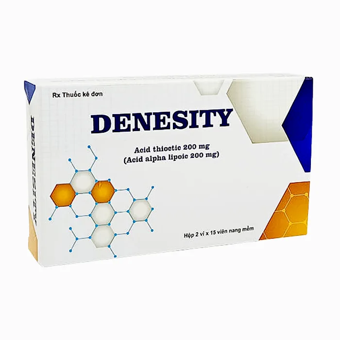Denesity (30 viên) - Điều trị các rối loạn cảm giác do bệnh viêm đa dây thần kinh đái tháo đường