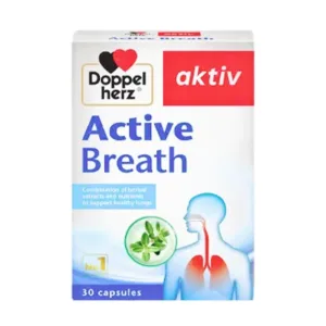 Active Breath Doppelherz - Tăng cường sức khỏe cho lá phổi
