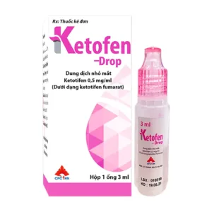 Ketofen (3ml) – Dung dịch nhỏ mắt