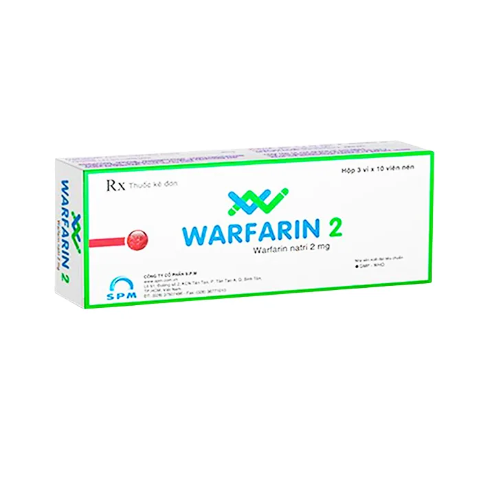 Warfarin 2 SPM - Thuốc tác dụng lên quá trình đông máu