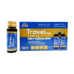 Travel fun alkari (10 chai) - Nước chống say tàu xe