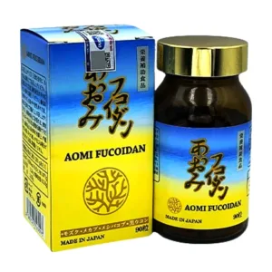 Aomi Fucoidan (90 viên)- Hỗ trợ người đang điều trị hóa - xạ trị