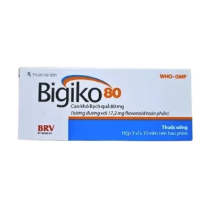 Bigiko 80mg - Điều trị thiểu năng tuần hoàn não
