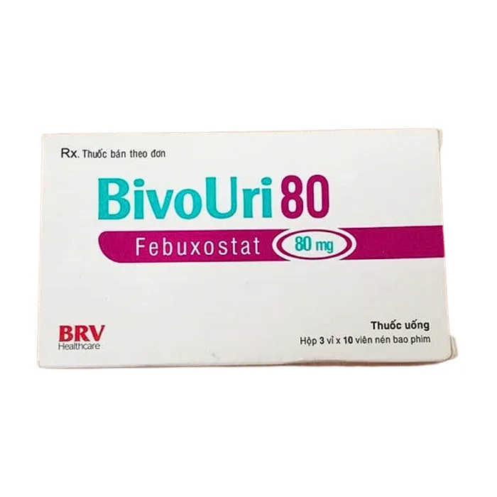 BivoUri 80 - Điều trị bệnh gout