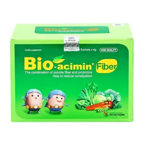 Cốm Bio-acimin Fiber (30 gói) - Bổ sung lợi khuẩn và chất xơ