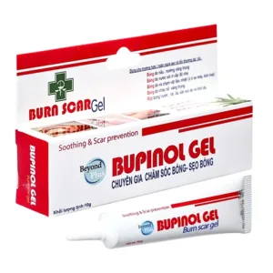Bupinol Gel 10g - Chăm sóc bỏng, sẹo bỏng