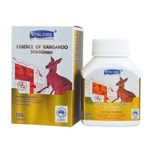 Essence of Kangaroo 50000 Max Vital (100 viên) - Hỗ trợ sinh lý nam