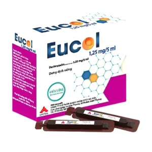 Eucol 1.25mg/5ml  (20 ống) - Điều trị dị ứng, mày đay, nổi ban