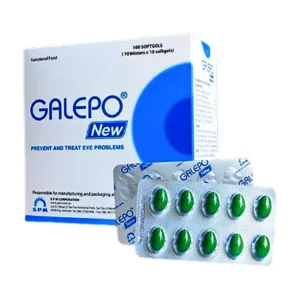 Galepo New (100 viên) - Hỗ trợ giảm khô, mỏi mắt hộp