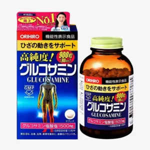 Orihiro Glucosamine (900 viên) - Bổ sung chất nhờn và dịch nhầy giúp khớp hoạt động linh hoạt