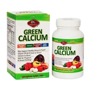 Green Calcium (100 viên) - Bổ sung canxi hữu cơ dễ hấp thu, giúp phòng chống loãng xương