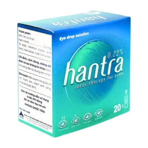 Hantra 0.22 CPC1 ( 20 ống/ 1ml) - Phòng ngừa các bệnh đau mắt