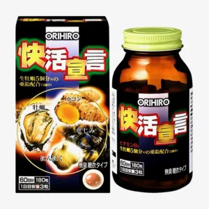 Tinh chất hàu nghệ Orihiro (180 viên) - Hỗ trợ tăng cường sinh lý nam giới, tăng sự dẻo dai