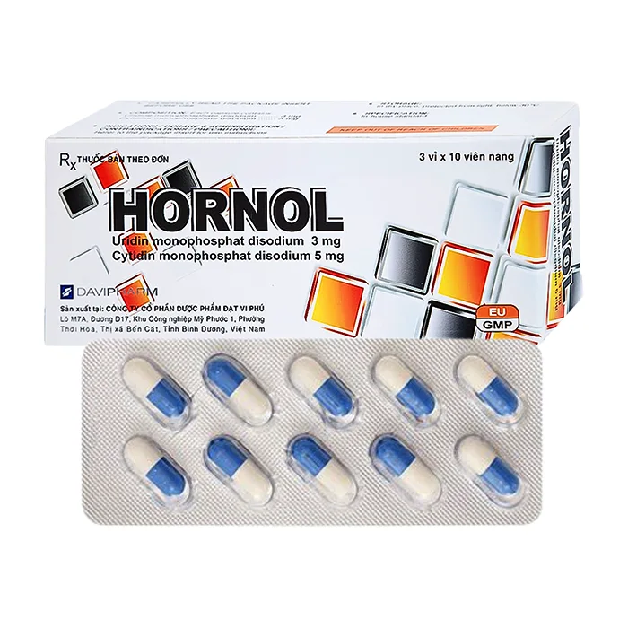 Hornol (3 vỉ x 10 viên) - Hỗ trợ điều trị thần kinh gian sườn, đau lưng