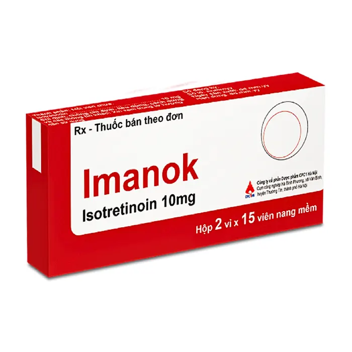 Imanok (30 viên) - Hỗ trợ điều trị mụn