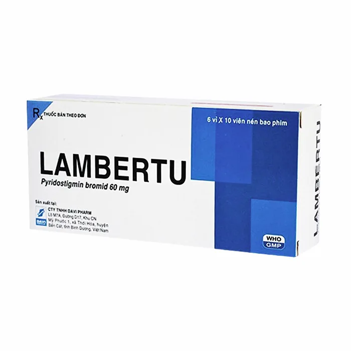 Lambertu 60mg - Điều trị bệnh nhược cơ