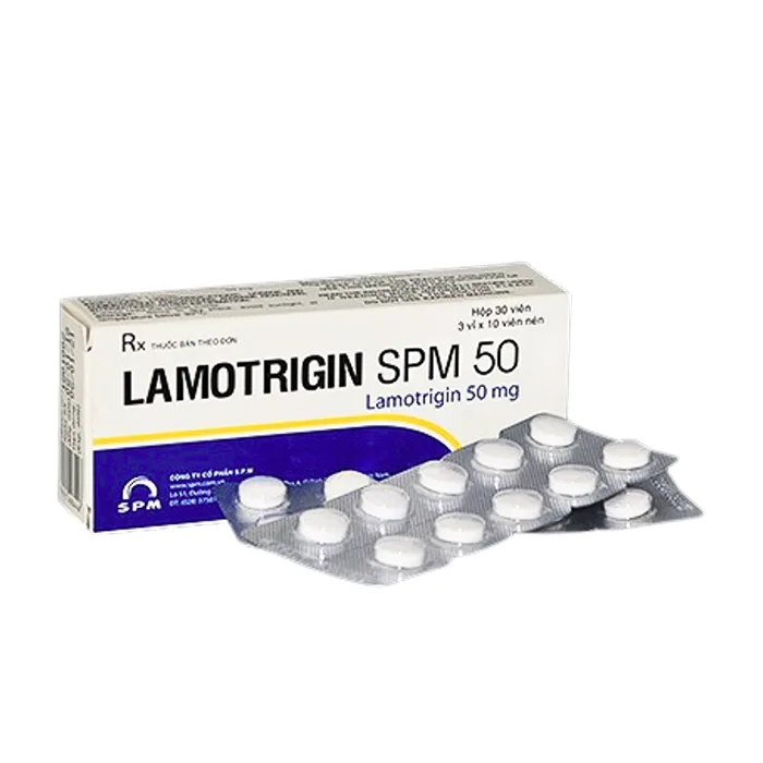 Lamotrigin SPM 50mg - Ðiều trị phối hợp động kinh cục bộ ở người lớn