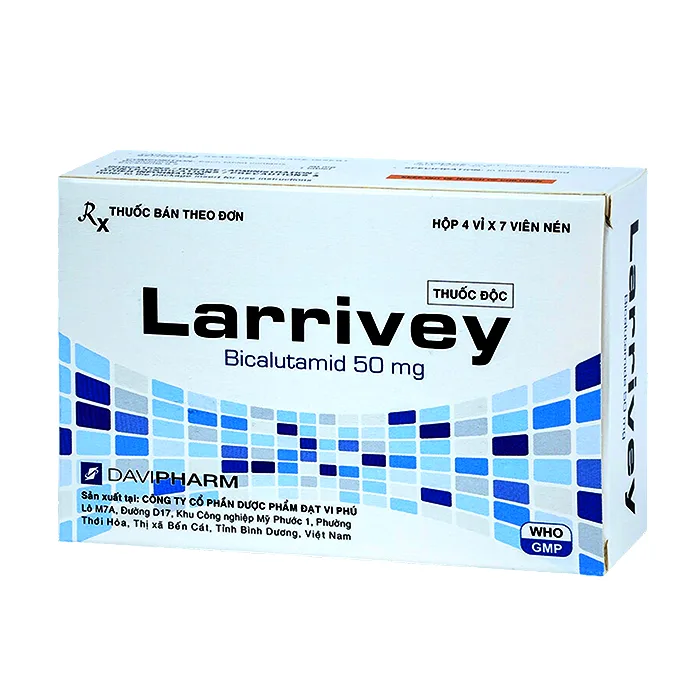 Larrivey 50mg - Điều trị ung thư tiền liệt tuyến