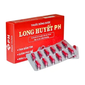Long Huyết P/H (24 viên) - Đặc trị tan bầm tím, mau lành vết thương