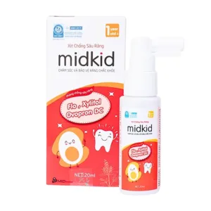 Midkid 30ml - Xịt chống sâu răng