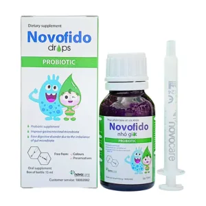 Novofido 15ml – Bổ sung chủng lợi khuẩn có trong đường ruột