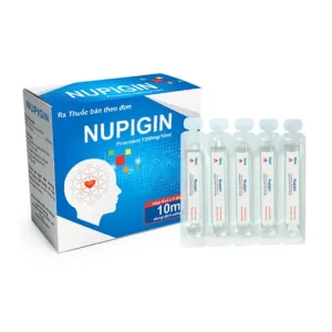 Nupigin 1200mg (Piracetam) - Điều trị thiếu máu não, tổn thương não