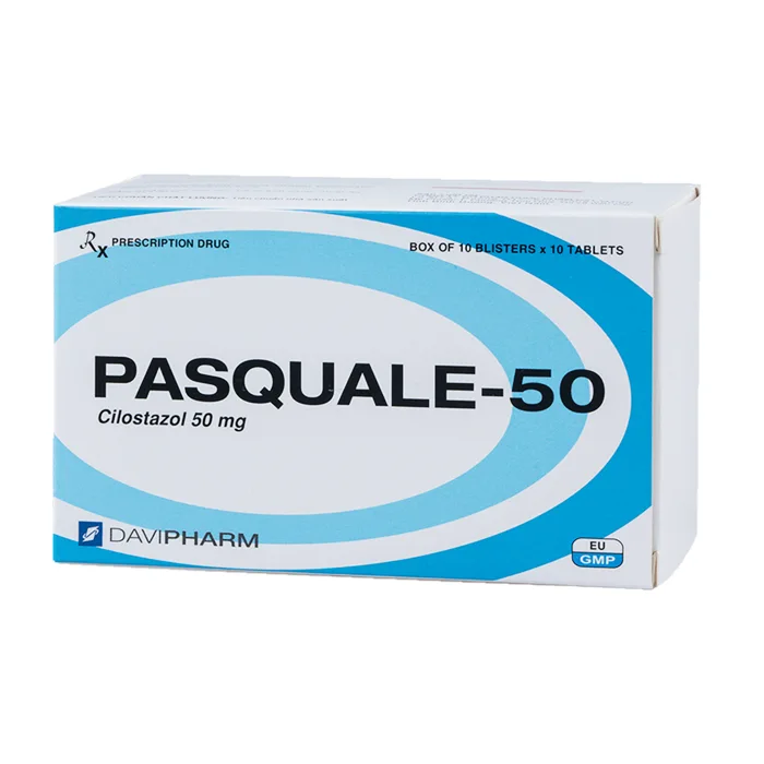 Pasquale 50mg - Điều trị thiếu máu cục bộ